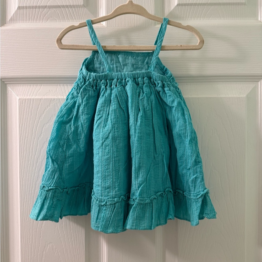 Penelope Mack Turquoise Ruffle Dress - Picture 4 of 4